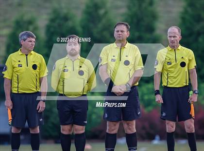 Thumbnail 1 in St. Anne-Pacelli vs Tattnall Square Academy (GIAA 4A Championship) photogallery.