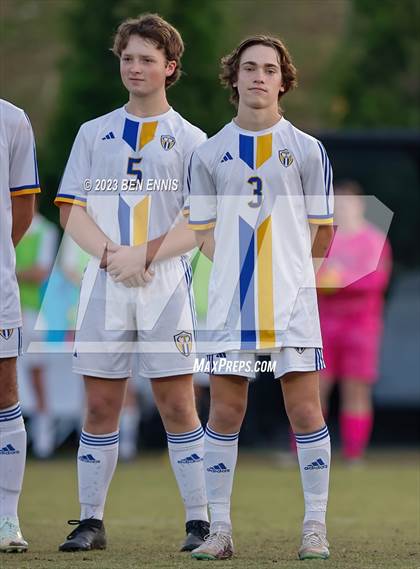Thumbnail 2 in St. Anne-Pacelli vs Tattnall Square Academy (GIAA 4A Championship) photogallery.