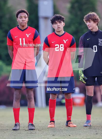 Thumbnail 2 in St. Anne-Pacelli vs Tattnall Square Academy (GIAA 4A Championship) photogallery.