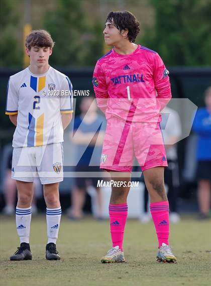Thumbnail 3 in St. Anne-Pacelli vs Tattnall Square Academy (GIAA 4A Championship) photogallery.