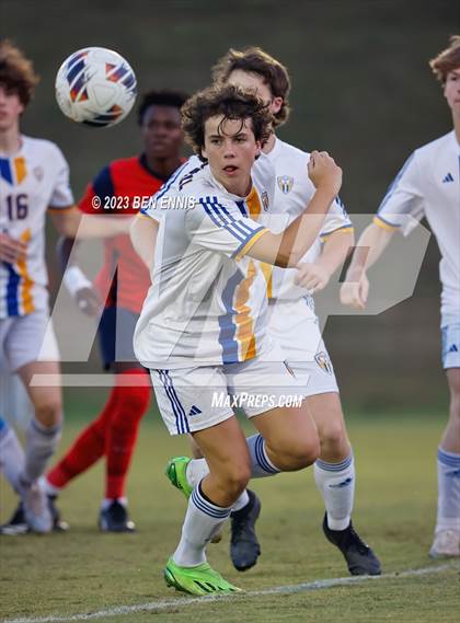 Thumbnail 1 in St. Anne-Pacelli vs Tattnall Square Academy (GIAA 4A Championship) photogallery.