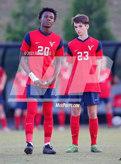 Thumbnail 2 in St. Anne-Pacelli vs Tattnall Square Academy (GIAA 4A Championship) photogallery.