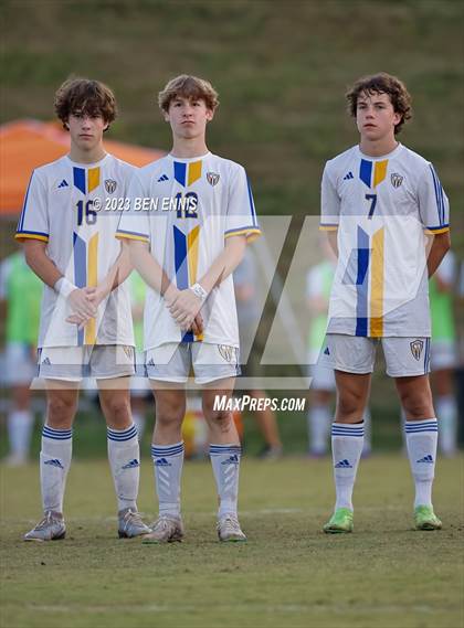 Thumbnail 1 in St. Anne-Pacelli vs Tattnall Square Academy (GIAA 4A Championship) photogallery.