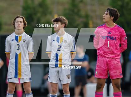 Thumbnail 3 in St. Anne-Pacelli vs Tattnall Square Academy (GIAA 4A Championship) photogallery.