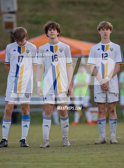 Thumbnail 2 in St. Anne-Pacelli vs Tattnall Square Academy (GIAA 4A Championship) photogallery.