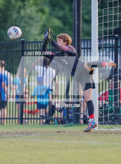 Thumbnail 1 in St. Anne-Pacelli vs Tattnall Square Academy (GIAA 4A Championship) photogallery.