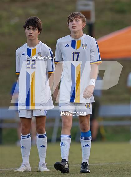 Thumbnail 3 in St. Anne-Pacelli vs Tattnall Square Academy (GIAA 4A Championship) photogallery.