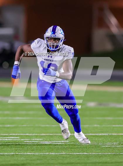 Thumbnail 2 in Lampasas vs. Dumas (UIL Football 4A Area Playoff) photogallery.