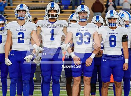 Thumbnail 3 in Lampasas vs. Dumas (UIL Football 4A Area Playoff) photogallery.