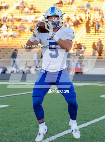 Thumbnail 3 in Lampasas vs. Dumas (UIL Football 4A Area Playoff) photogallery.