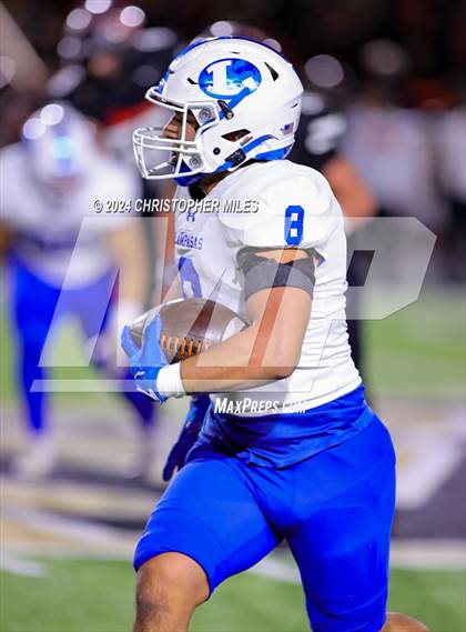 Thumbnail 2 in Lampasas vs. Dumas (UIL Football 4A Area Playoff) photogallery.