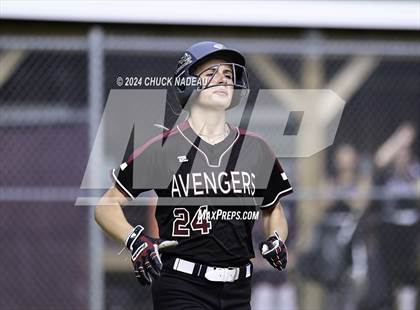 Thumbnail 2 in Chariho @ East Greenwich (RIIL Division 1 Winners Bracket Second Round) photogallery.