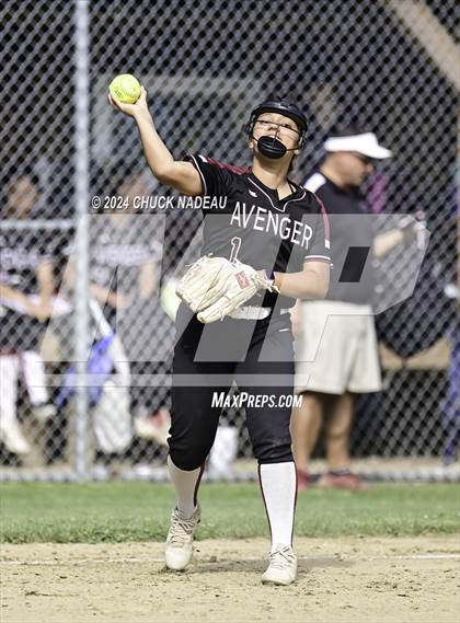 Thumbnail 3 in Chariho @ East Greenwich (RIIL Division 1 Winners Bracket Second Round) photogallery.