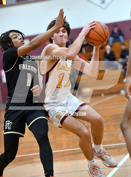 Thumbnail 3 in Burlington Township vs Gloucester Catholic (Holy Cross Prep Showcase) photogallery.
