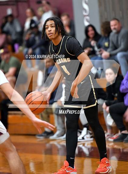 Thumbnail 3 in Burlington Township vs Gloucester Catholic (Holy Cross Prep Showcase) photogallery.