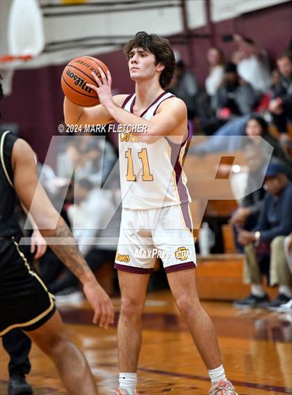 Thumbnail 3 in Burlington Township vs Gloucester Catholic (Holy Cross Prep Showcase) photogallery.