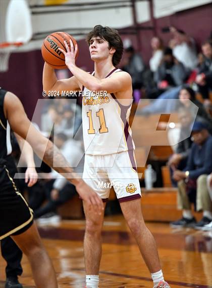 Thumbnail 1 in Burlington Township vs Gloucester Catholic (Holy Cross Prep Showcase) photogallery.