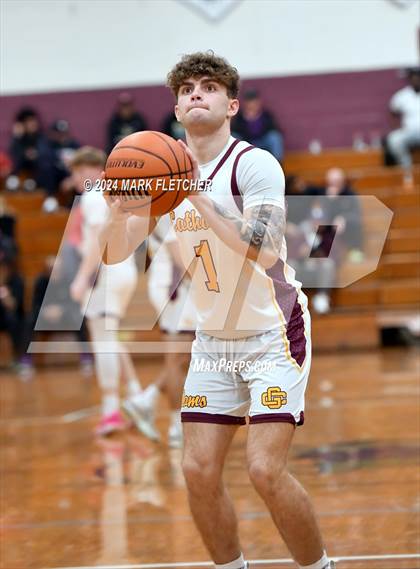 Thumbnail 2 in Burlington Township vs Gloucester Catholic (Holy Cross Prep Showcase) photogallery.