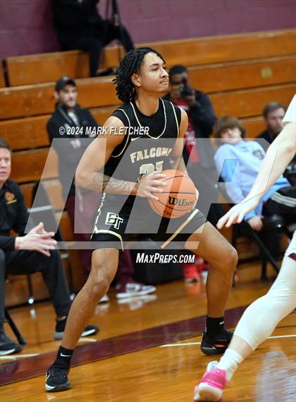 Thumbnail 3 in Burlington Township vs Gloucester Catholic (Holy Cross Prep Showcase) photogallery.