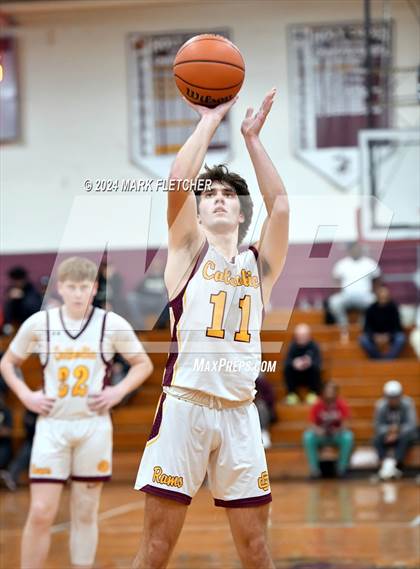 Thumbnail 3 in Burlington Township vs Gloucester Catholic (Holy Cross Prep Showcase) photogallery.