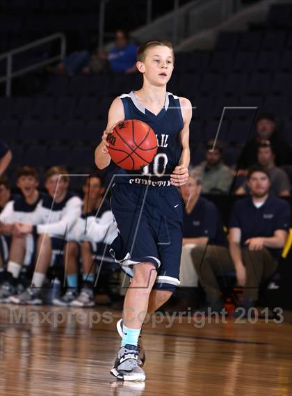 Thumbnail 2 in Fleming vs. Vail Christian (CHSAA 1A Great 8) photogallery.