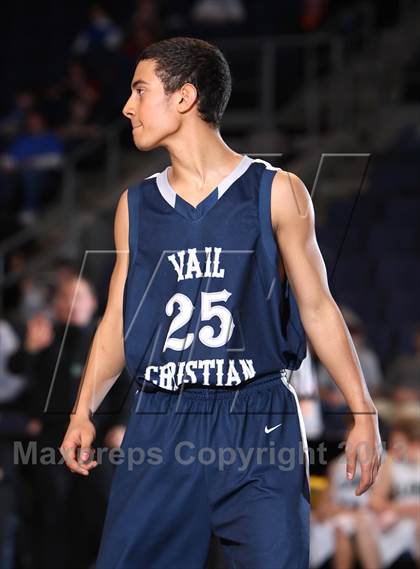 Thumbnail 2 in Fleming vs. Vail Christian (CHSAA 1A Great 8) photogallery.