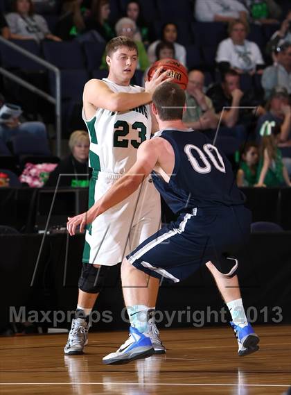 Thumbnail 2 in Fleming vs. Vail Christian (CHSAA 1A Great 8) photogallery.