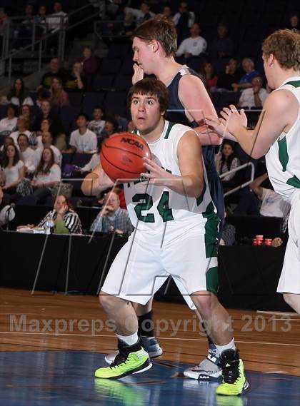 Thumbnail 3 in Fleming vs. Vail Christian (CHSAA 1A Great 8) photogallery.