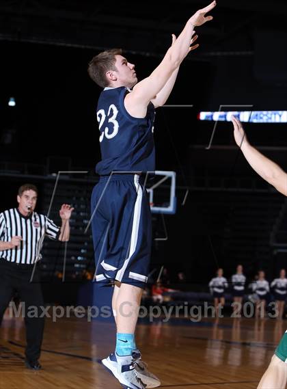 Thumbnail 1 in Fleming vs. Vail Christian (CHSAA 1A Great 8) photogallery.