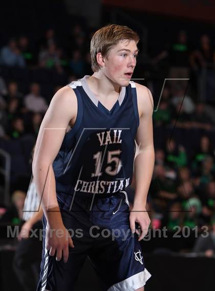 Thumbnail 1 in Fleming vs. Vail Christian (CHSAA 1A Great 8) photogallery.