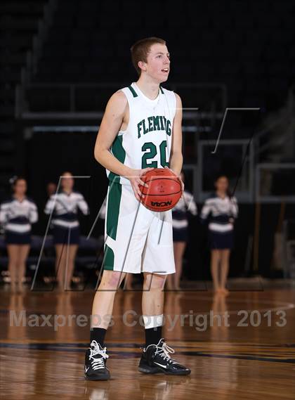 Thumbnail 1 in Fleming vs. Vail Christian (CHSAA 1A Great 8) photogallery.