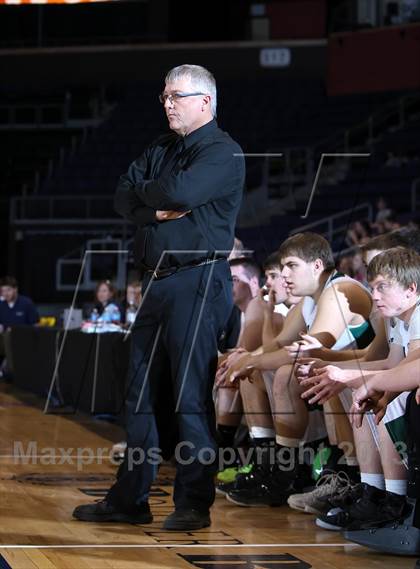 Thumbnail 3 in Fleming vs. Vail Christian (CHSAA 1A Great 8) photogallery.