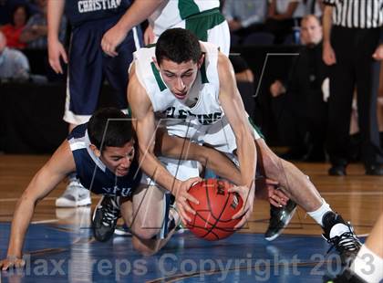 Thumbnail 3 in Fleming vs. Vail Christian (CHSAA 1A Great 8) photogallery.