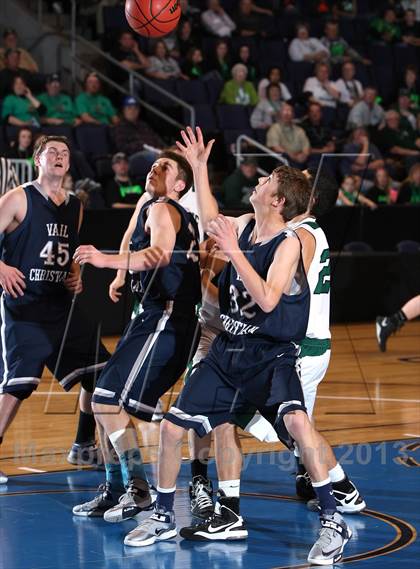 Thumbnail 1 in Fleming vs. Vail Christian (CHSAA 1A Great 8) photogallery.