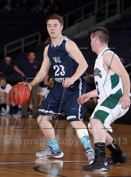 Thumbnail 1 in Fleming vs. Vail Christian (CHSAA 1A Great 8) photogallery.