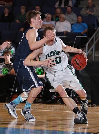 Thumbnail 3 in Fleming vs. Vail Christian (CHSAA 1A Great 8) photogallery.