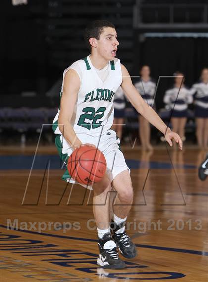 Thumbnail 3 in Fleming vs. Vail Christian (CHSAA 1A Great 8) photogallery.