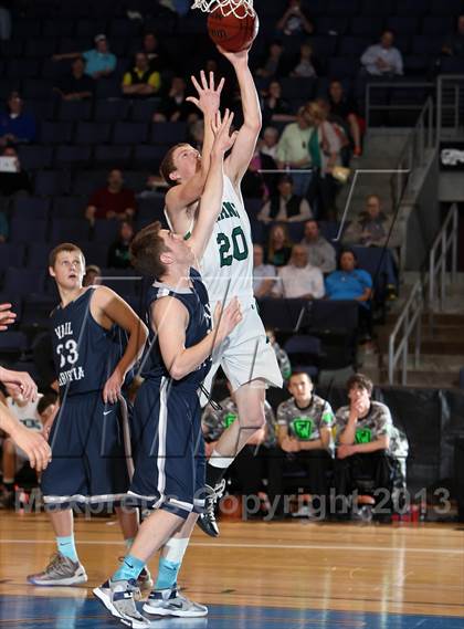 Thumbnail 1 in Fleming vs. Vail Christian (CHSAA 1A Great 8) photogallery.