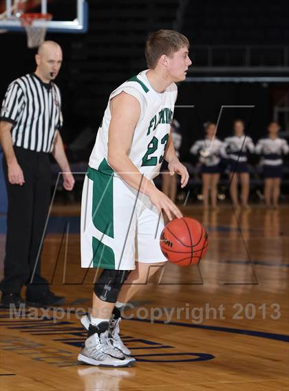 Thumbnail 3 in Fleming vs. Vail Christian (CHSAA 1A Great 8) photogallery.