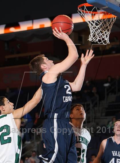 Thumbnail 1 in Fleming vs. Vail Christian (CHSAA 1A Great 8) photogallery.