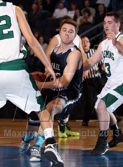 Thumbnail 3 in Fleming vs. Vail Christian (CHSAA 1A Great 8) photogallery.