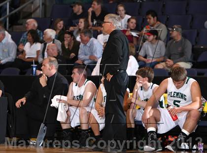 Thumbnail 2 in Fleming vs. Vail Christian (CHSAA 1A Great 8) photogallery.