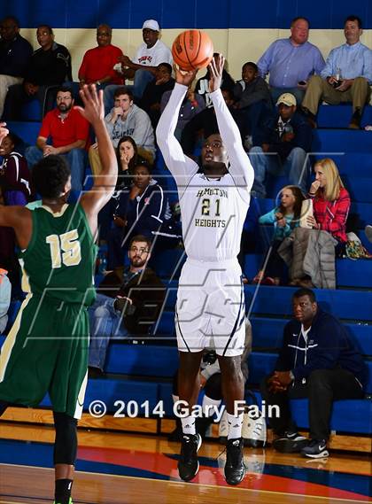 Thumbnail 3 in Notre Dame vs Hamilton Heights (Best of Preps) photogallery.