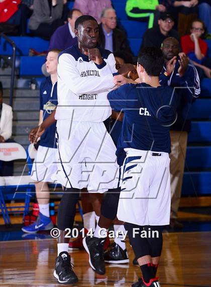 Thumbnail 2 in Notre Dame vs Hamilton Heights (Best of Preps) photogallery.