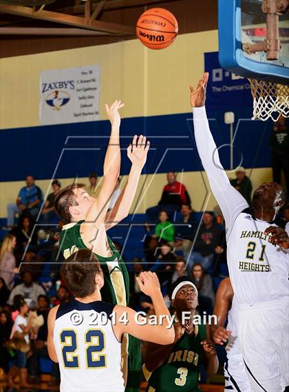 Thumbnail 2 in Notre Dame vs Hamilton Heights (Best of Preps) photogallery.