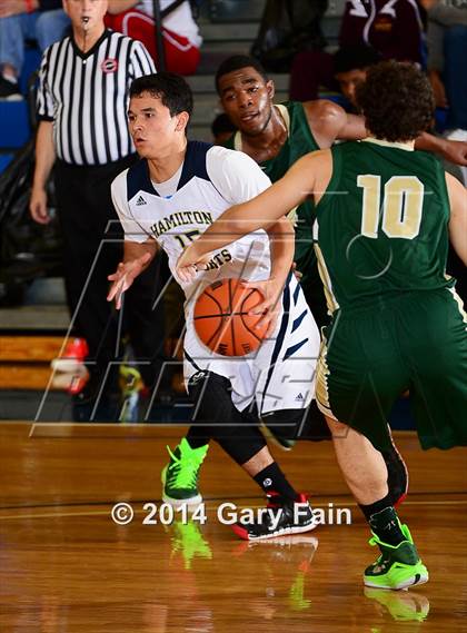 Thumbnail 1 in Notre Dame vs Hamilton Heights (Best of Preps) photogallery.
