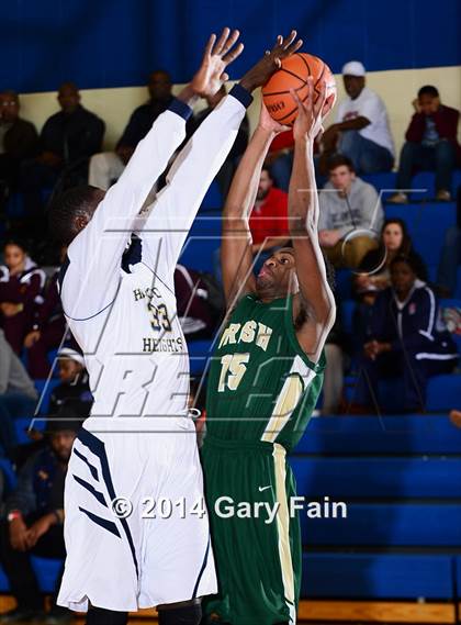 Thumbnail 2 in Notre Dame vs Hamilton Heights (Best of Preps) photogallery.