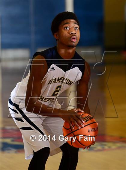 Thumbnail 2 in Notre Dame vs Hamilton Heights (Best of Preps) photogallery.