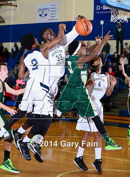 Thumbnail 3 in Notre Dame vs Hamilton Heights (Best of Preps) photogallery.