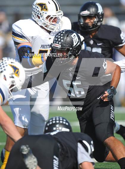 Thumbnail 3 in Bishop Lynch vs. Prestonwood Christian (TAPPS D1 Semifinal) photogallery.